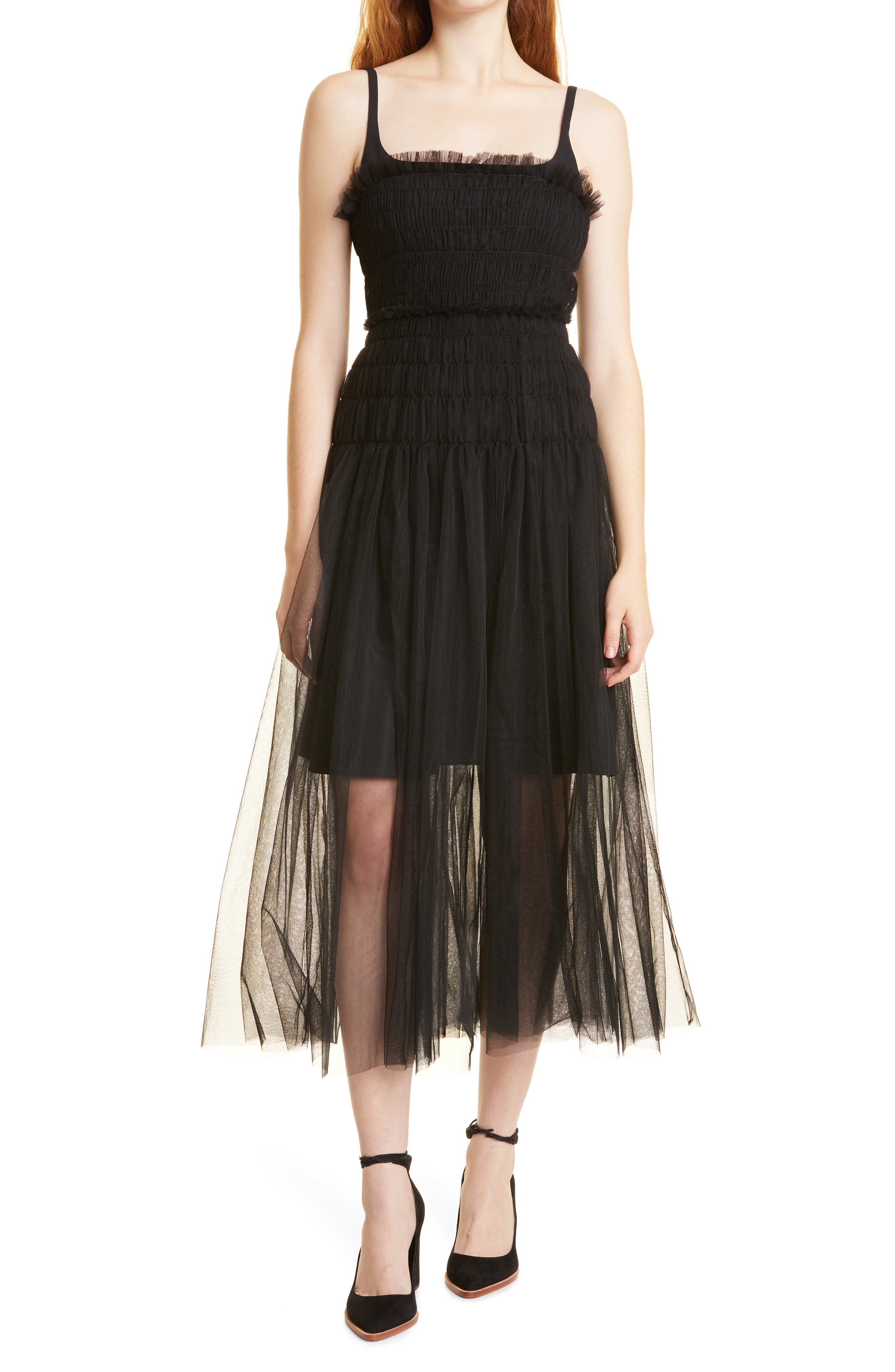 Rebecca Taylor Tulle A-Line Dress ...